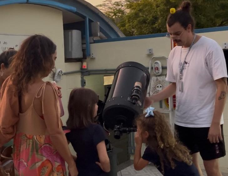Notícia: Do telescópio à cúpula, UFSC proporciona uma aventura astronômica aberta à&nbsp;comunidade
